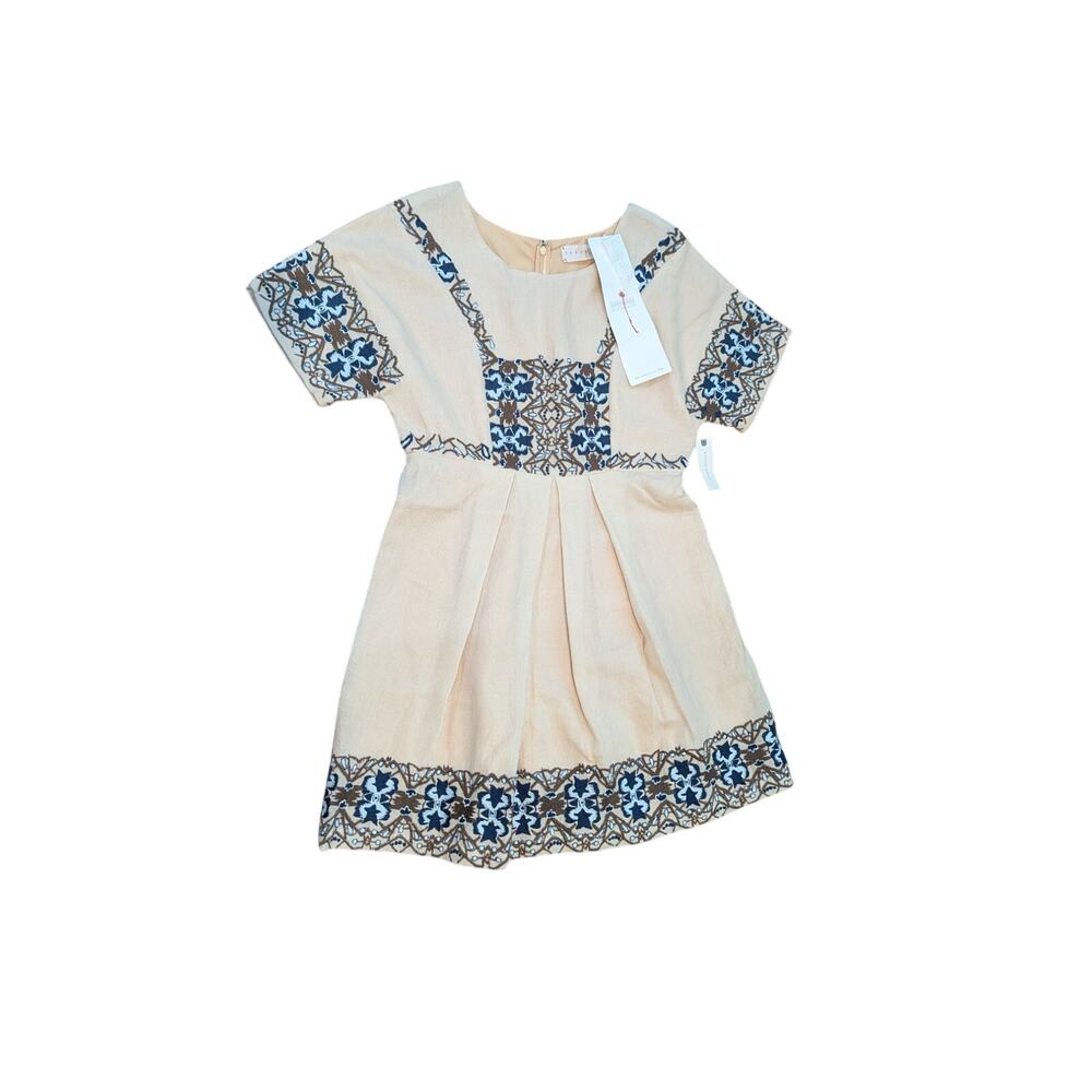 Korovilas Anthropologie Yulia Embroidered Dress NWT